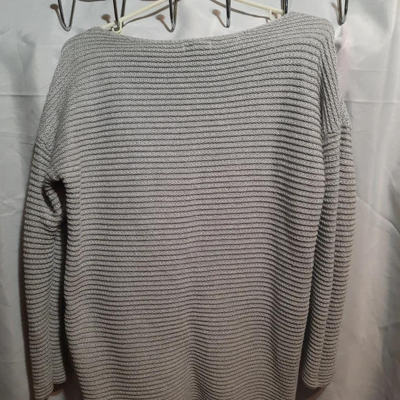 Calvin Klein Jeans light grey long sleeve sweater size small - Picture 2 of 4